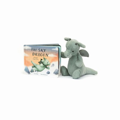 Jellycat The Sky Draak and Bashful Draak Medium | NG0368597